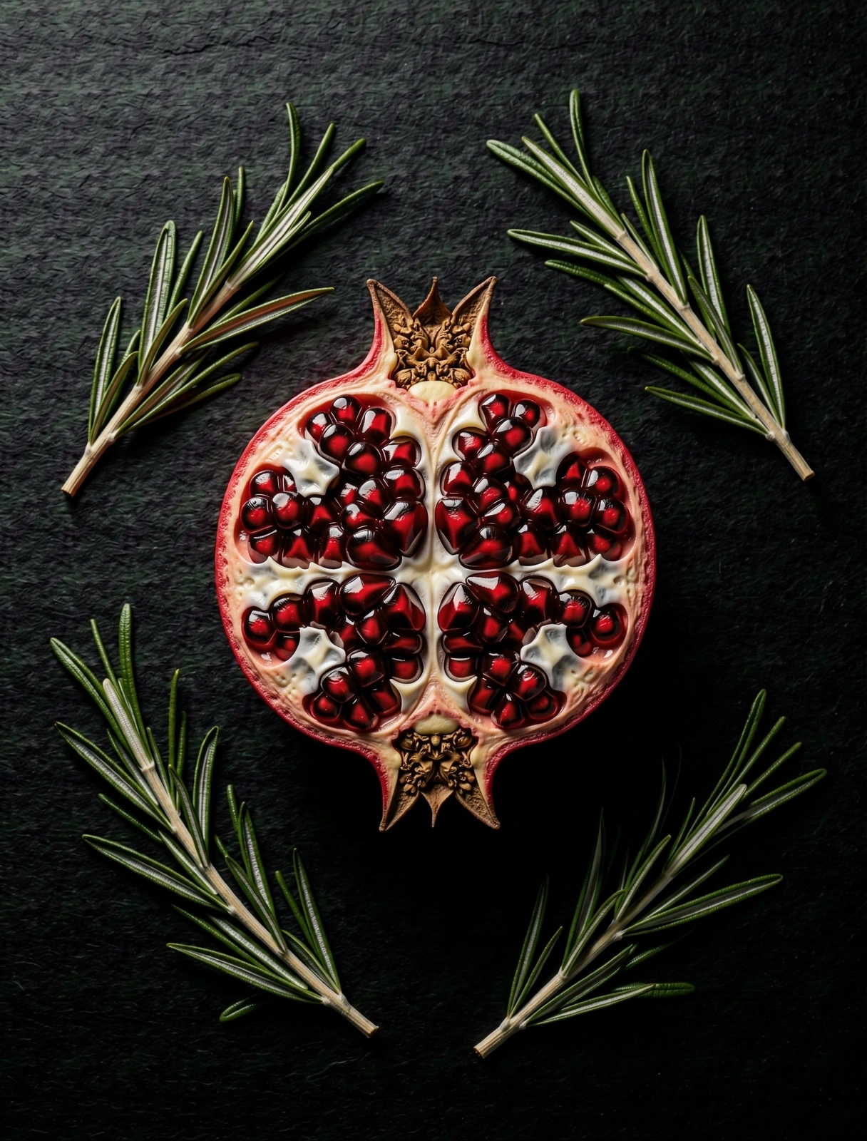 Fresh ingredients representing precision and natural wellness.